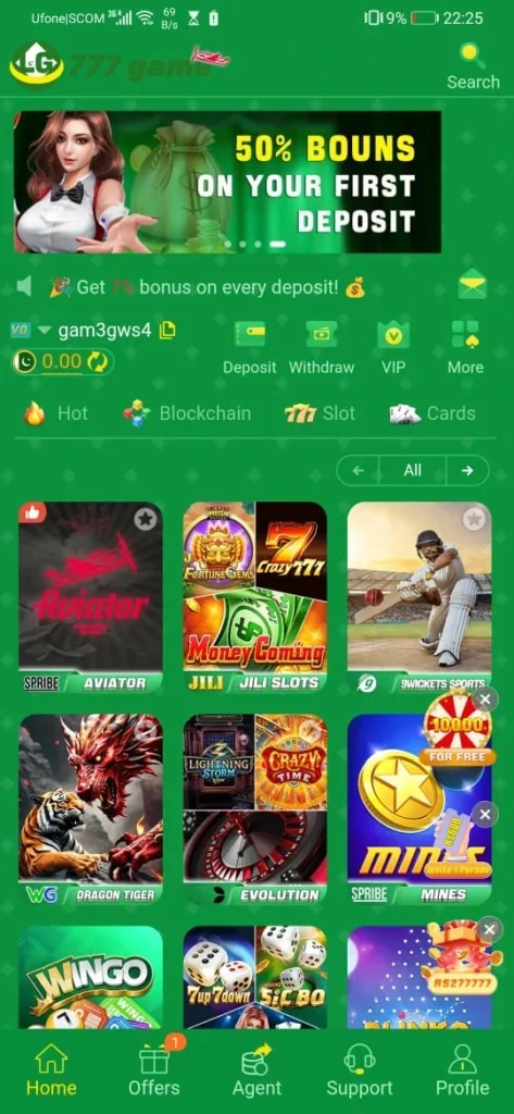 LG777 Game Image